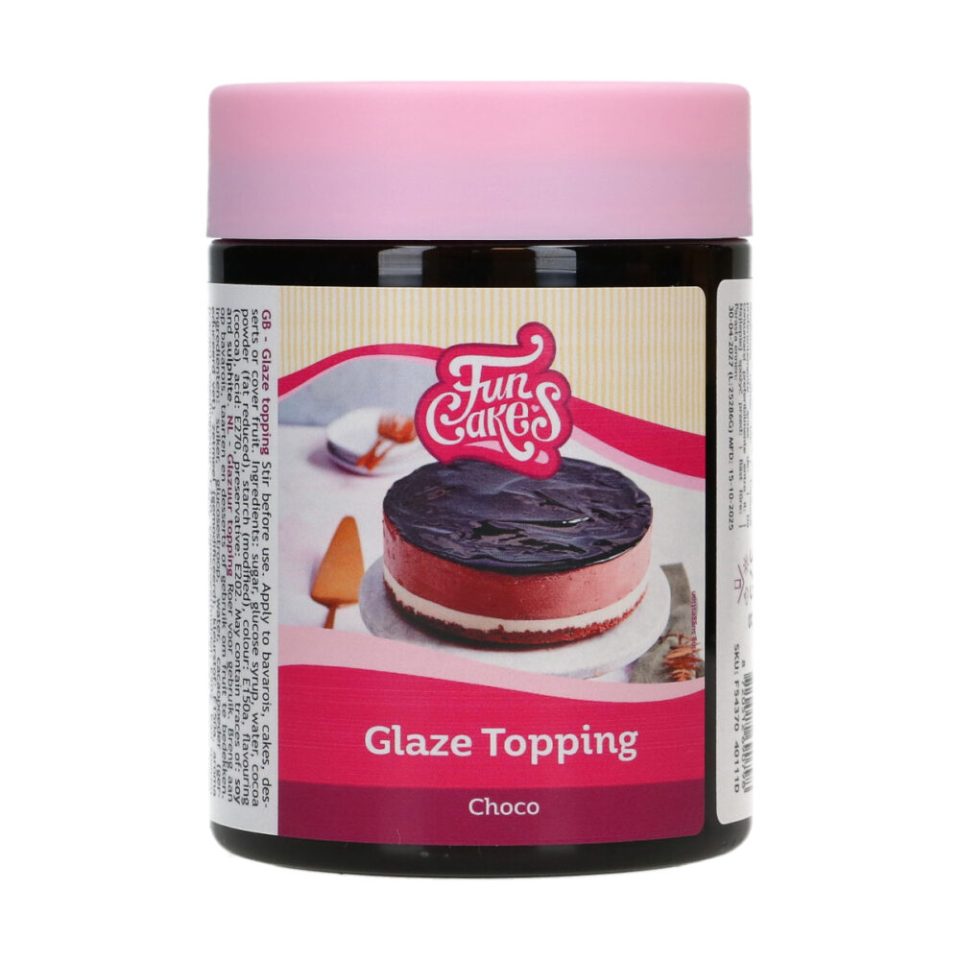 FunCakes Glaze Topping Choco 375 g
