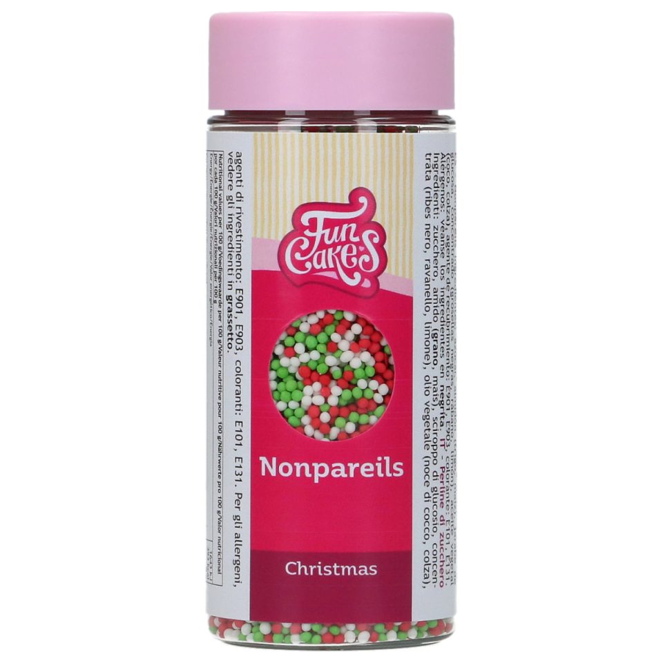 FunCakes Nonpareils Christmas 80 g