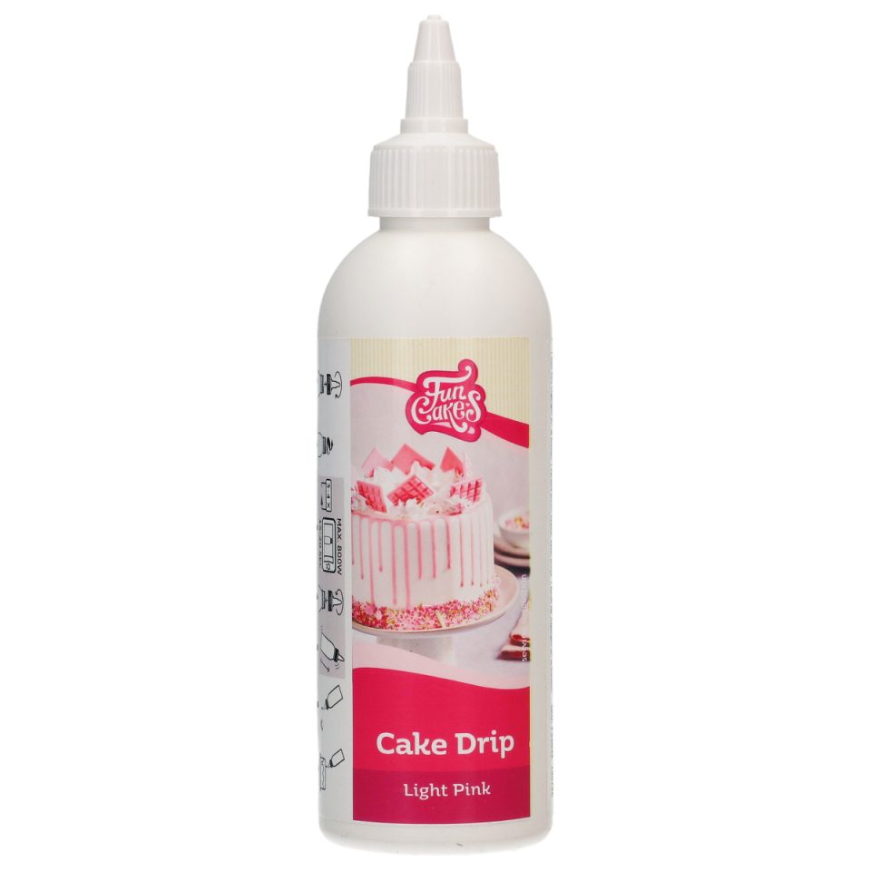 FunCakes Cake Drip Light Pink 180 g
