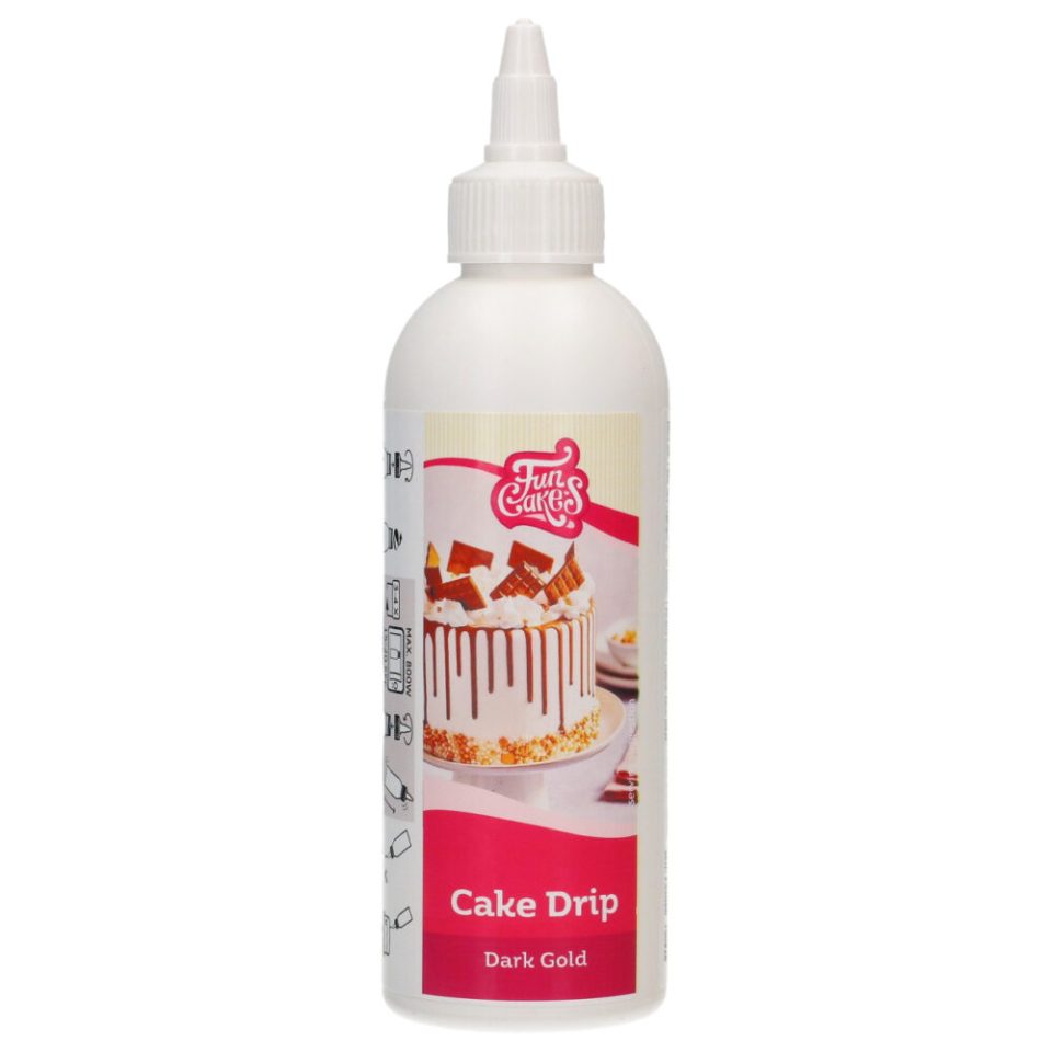 FunCakes Cake Drip Dark Gold 180 g
