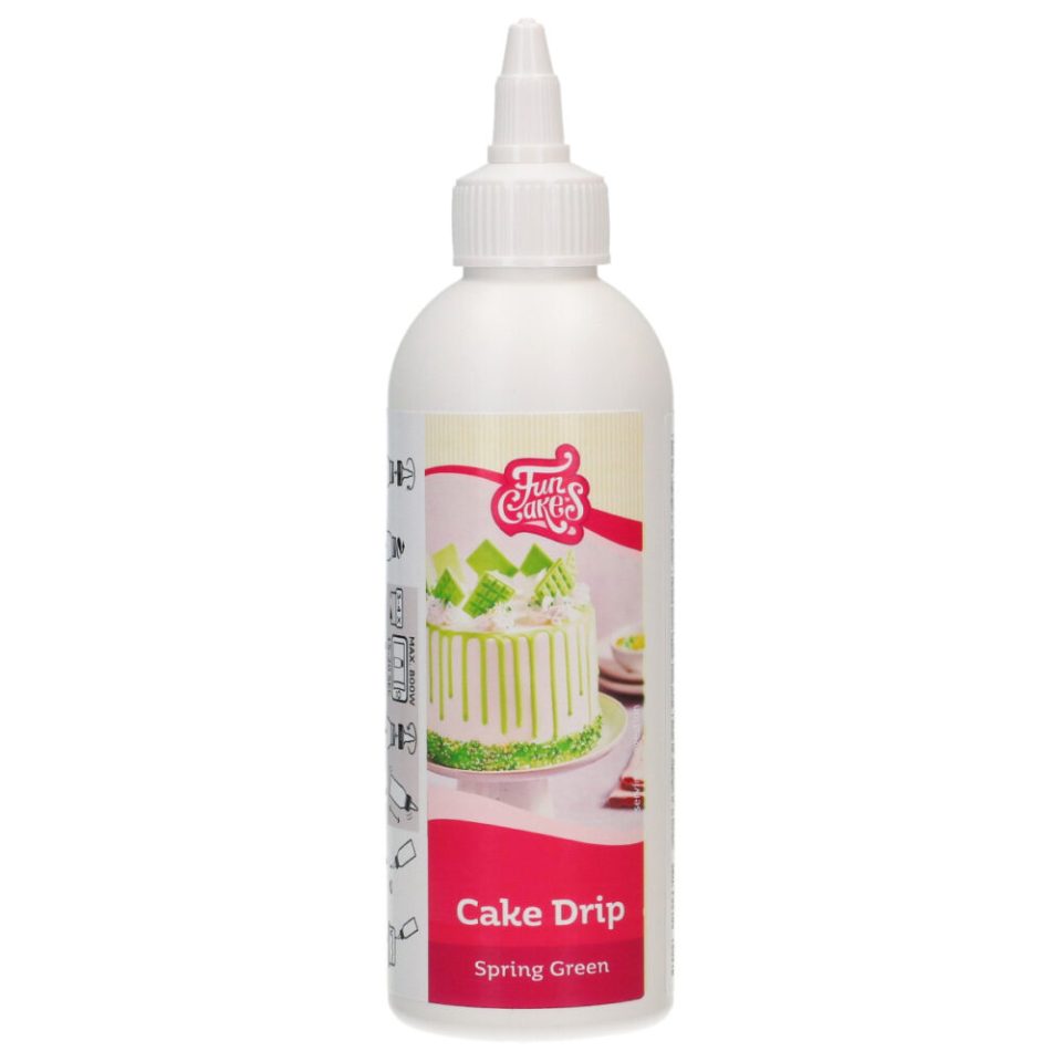 FunCakes Cake Drip Spring Green 180 g