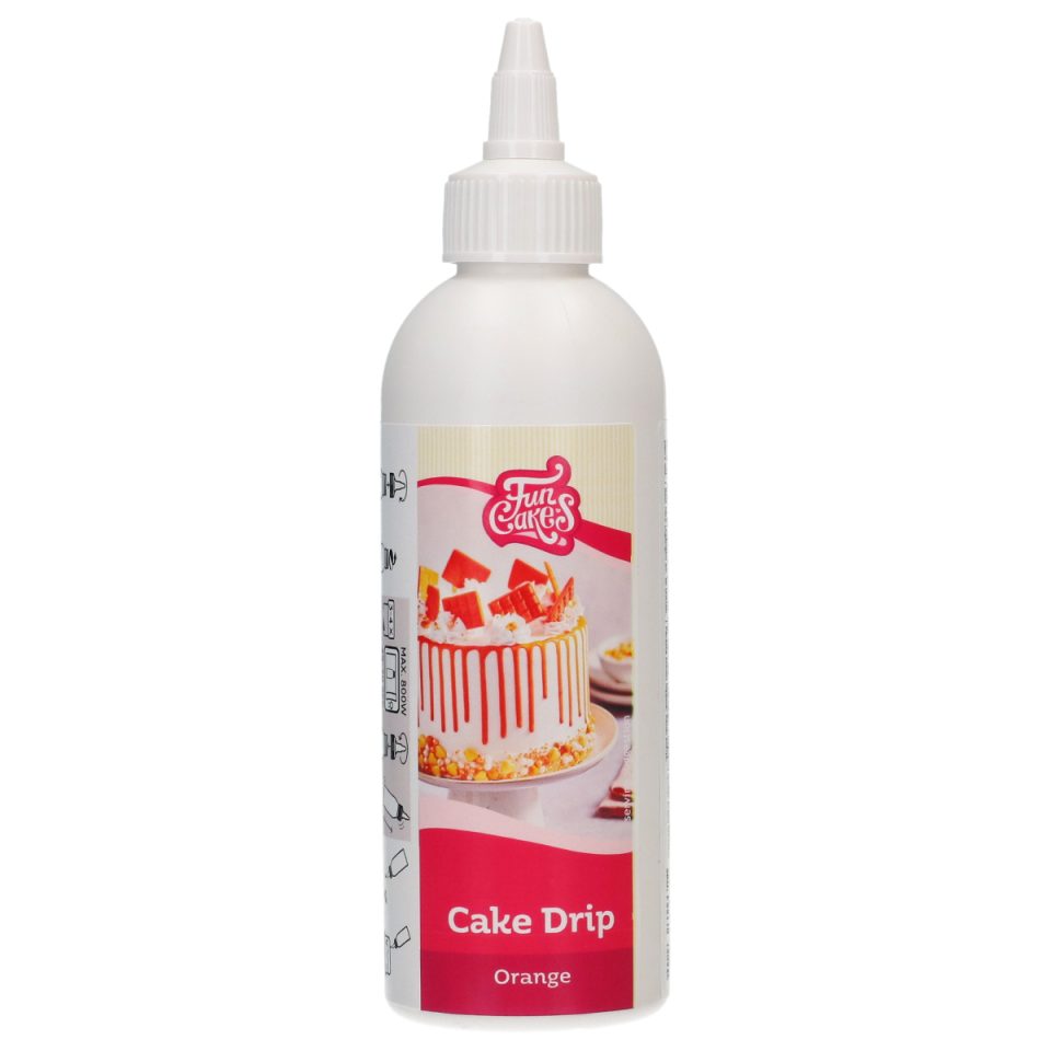 FunCakes Cake Drip Orange 180 g