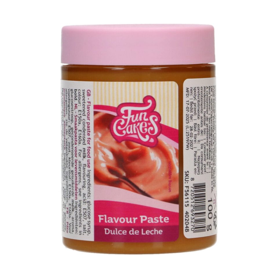 FunCakes smaakpasta Dulce de Leche 100 g