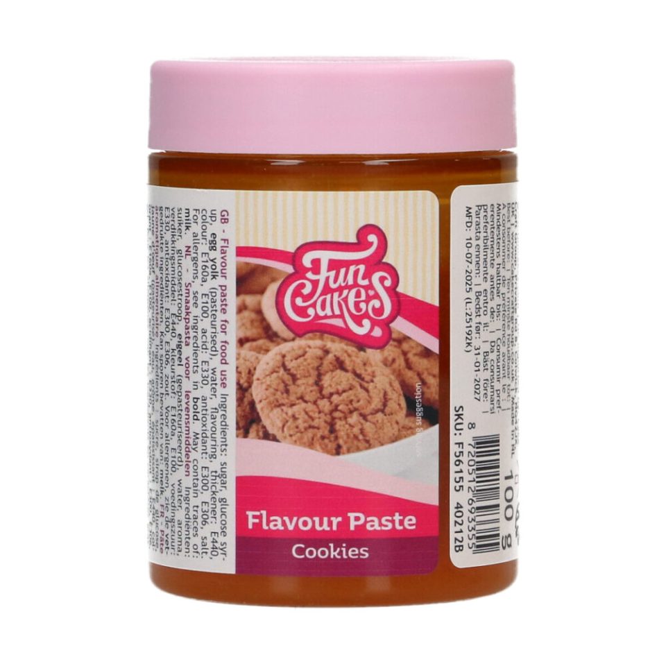 FunCakes smaakpasta Cookies 100 g
