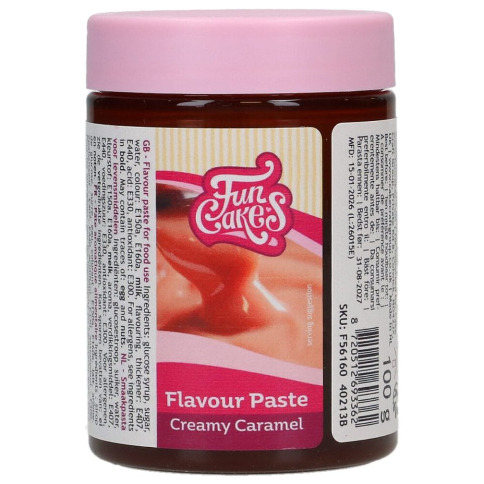FunCakes smaakpasta Creamy Caramel 100 g