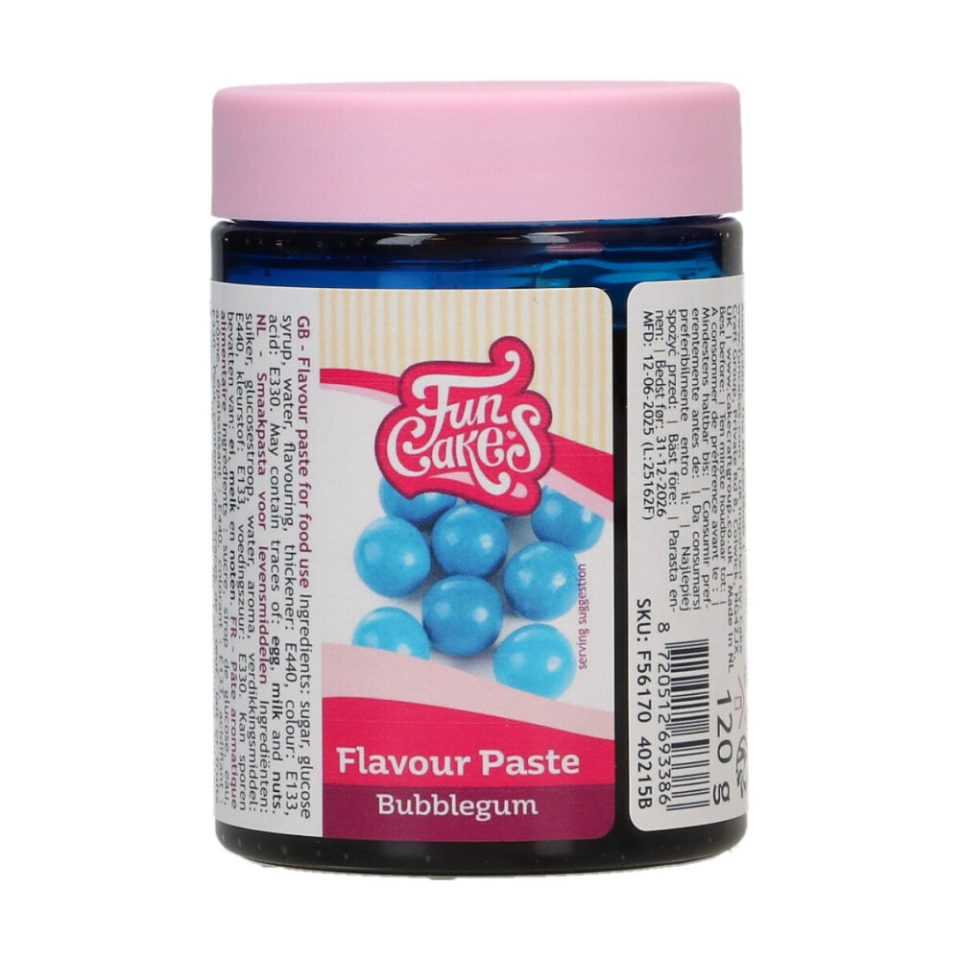 FunCakes smaakpasta Bubblegum 120 g