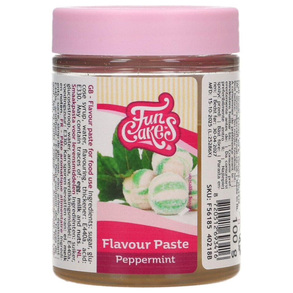 FunCakes smaakpasta Peppermint 100 g