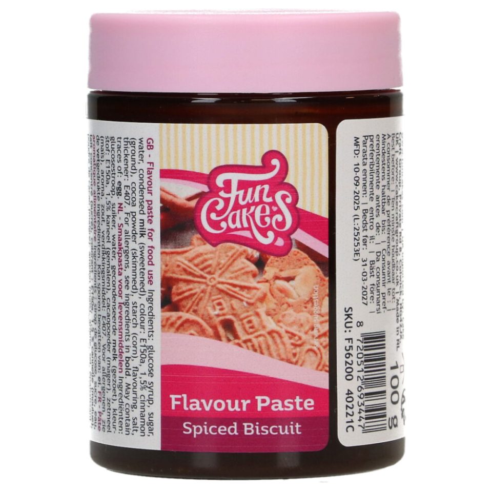 FunCakes smaakpasta Spiced Biscuit 100 g
