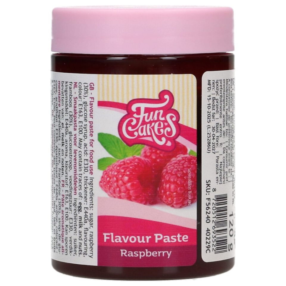 FunCakes smaakpasta Raspberry 120 g