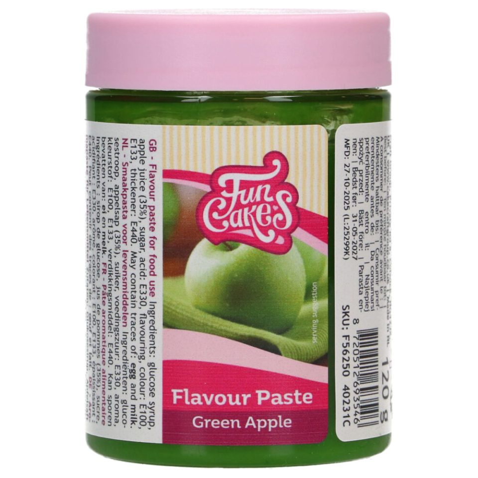 FunCakes smaakpasta Green Apple 120 g