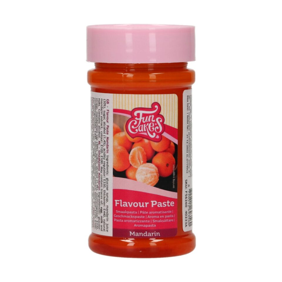 FunCakes smaakpasta Mandarin 120 g