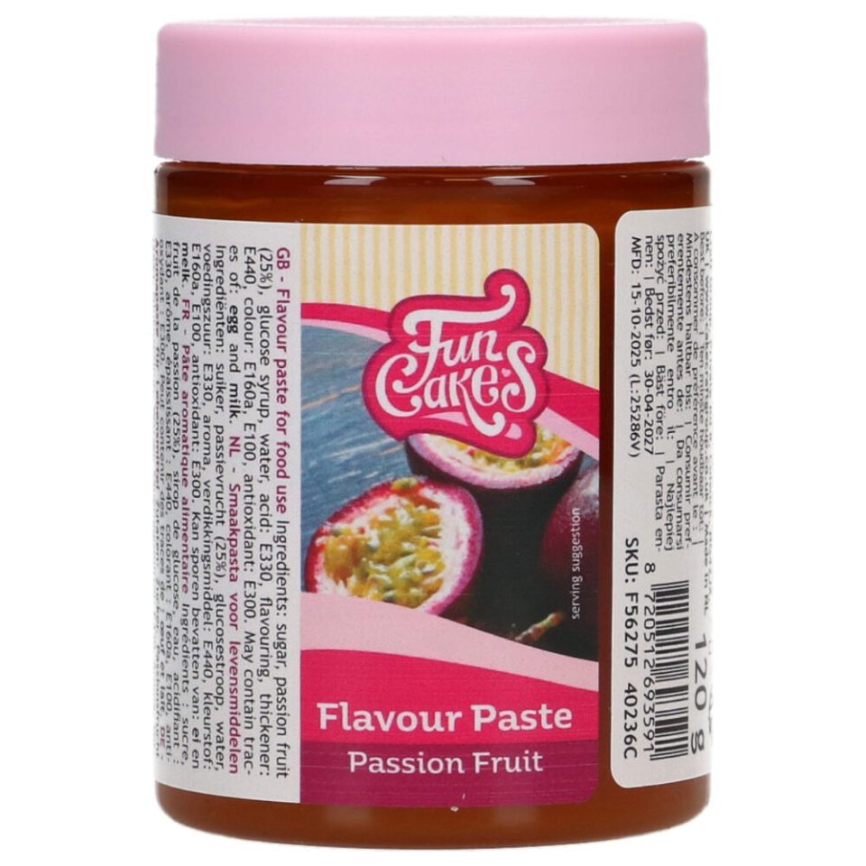 FunCakes smaakpasta Passion Fruit 120 g