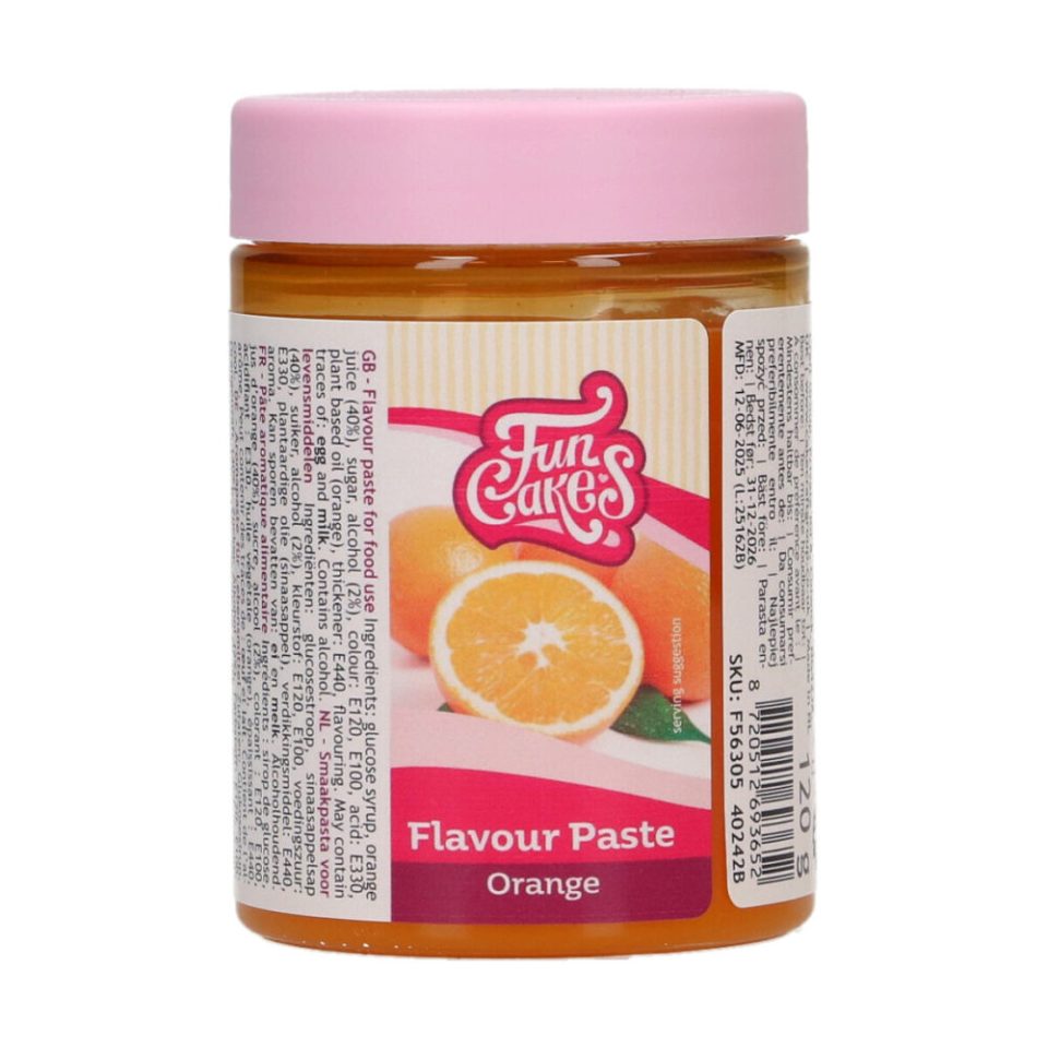 FunCakes smaakpasta Orange 120 g