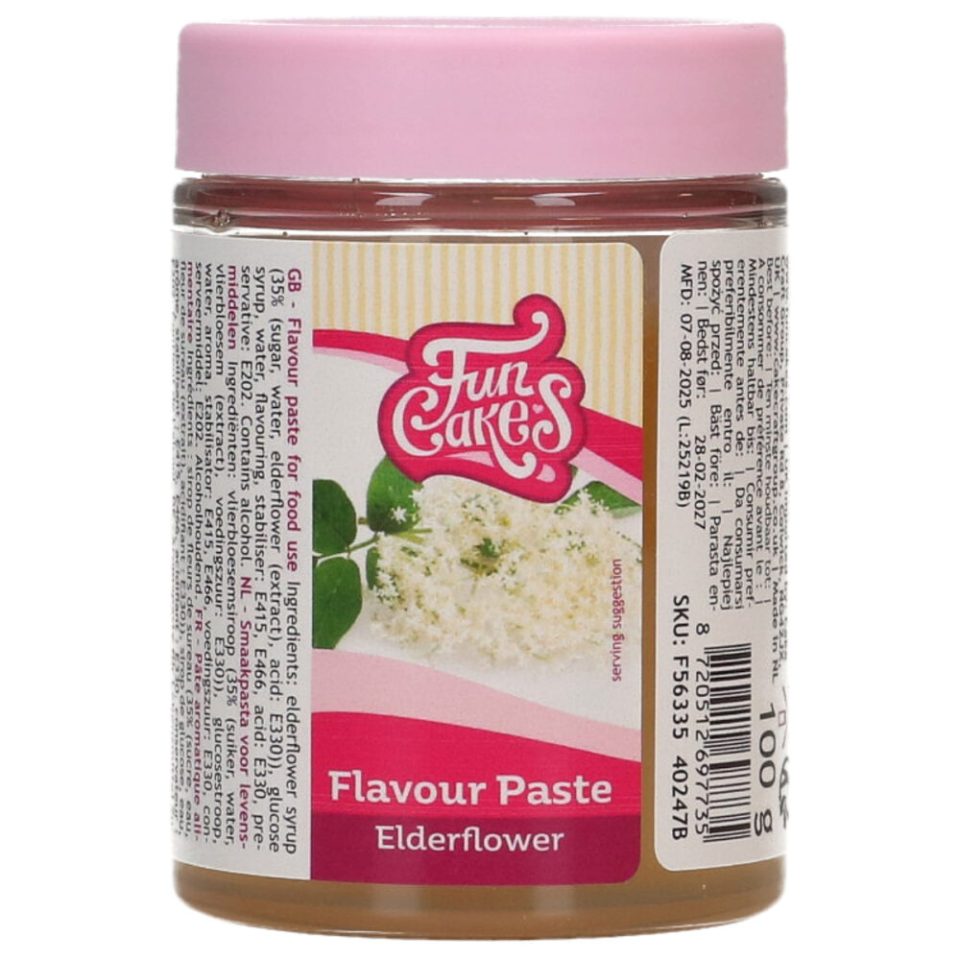 FunCakes smaakpasta Elderflower 100 g