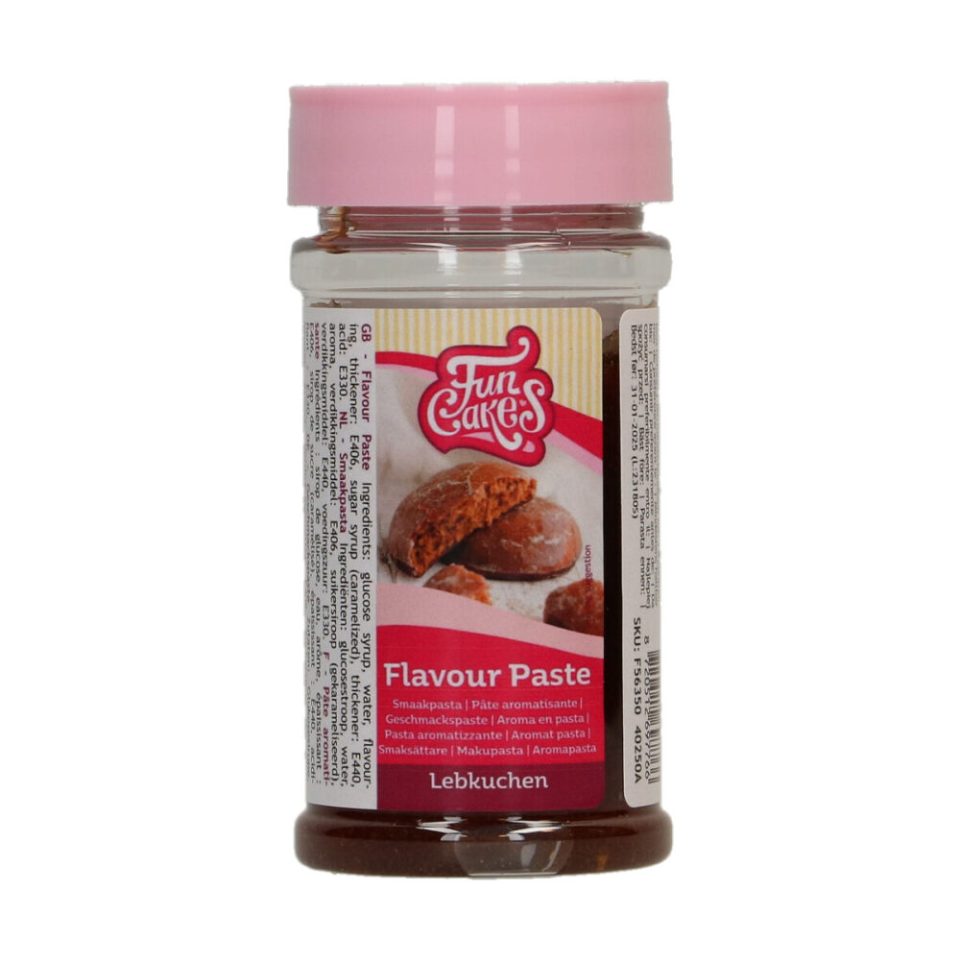 FunCakes smaakpasta Lebkuchen (Gingerbread) 100 g