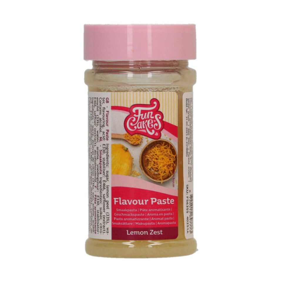FunCakes smaakpasta Lemon Zest 100 g