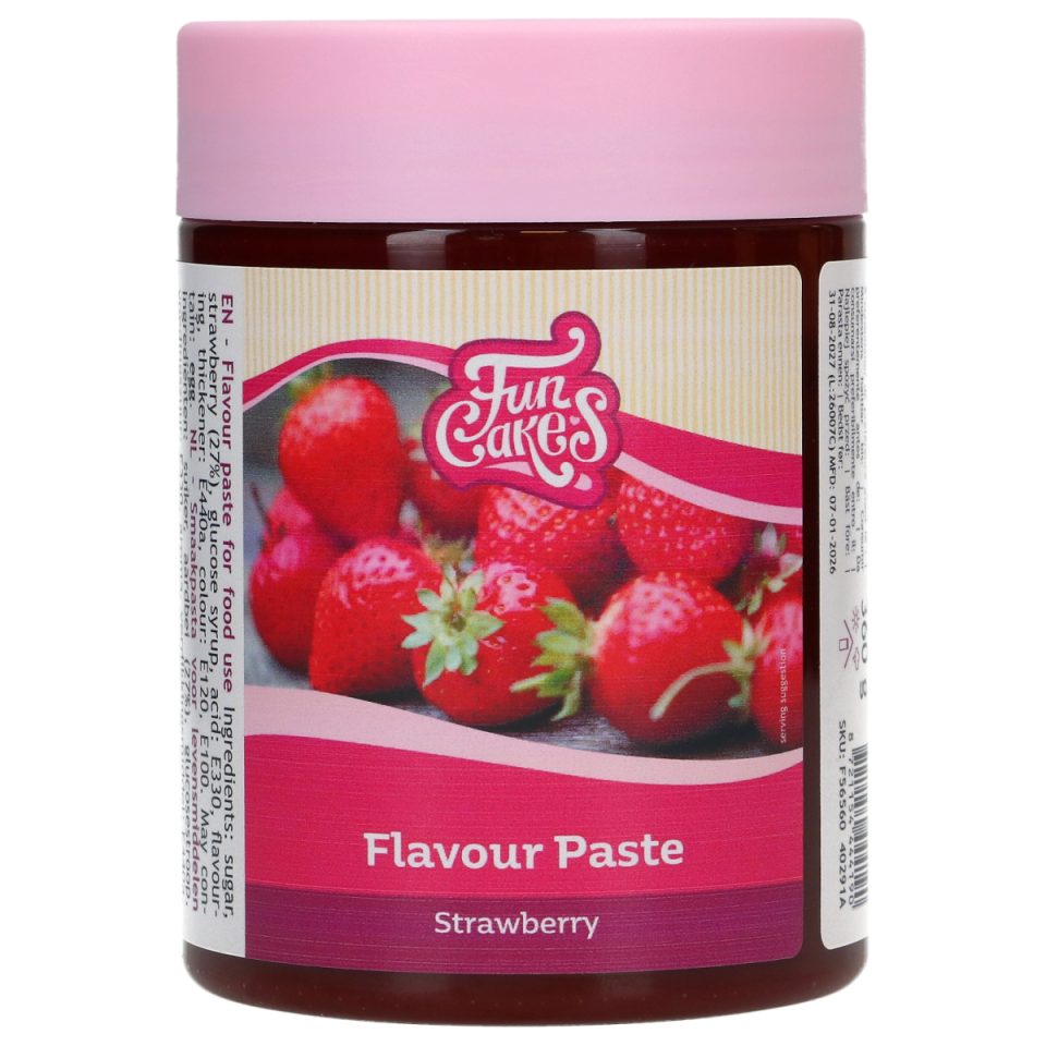 FunCakes smaakpasta Strawberry 360 g