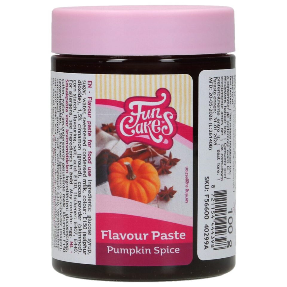 FunCakes smaakpasta Pumpkin Spice 100 g