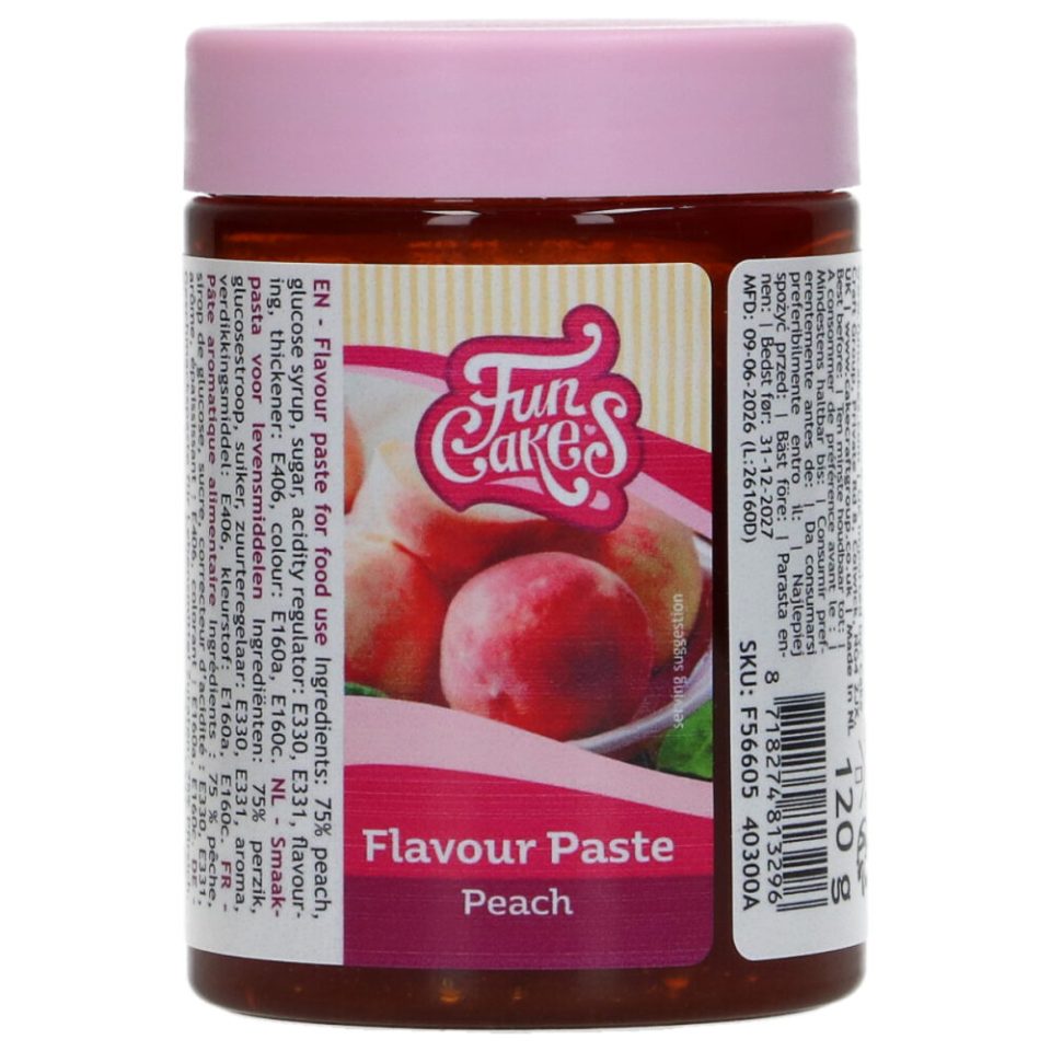 FunCakes smaakpasta Peach 120 g