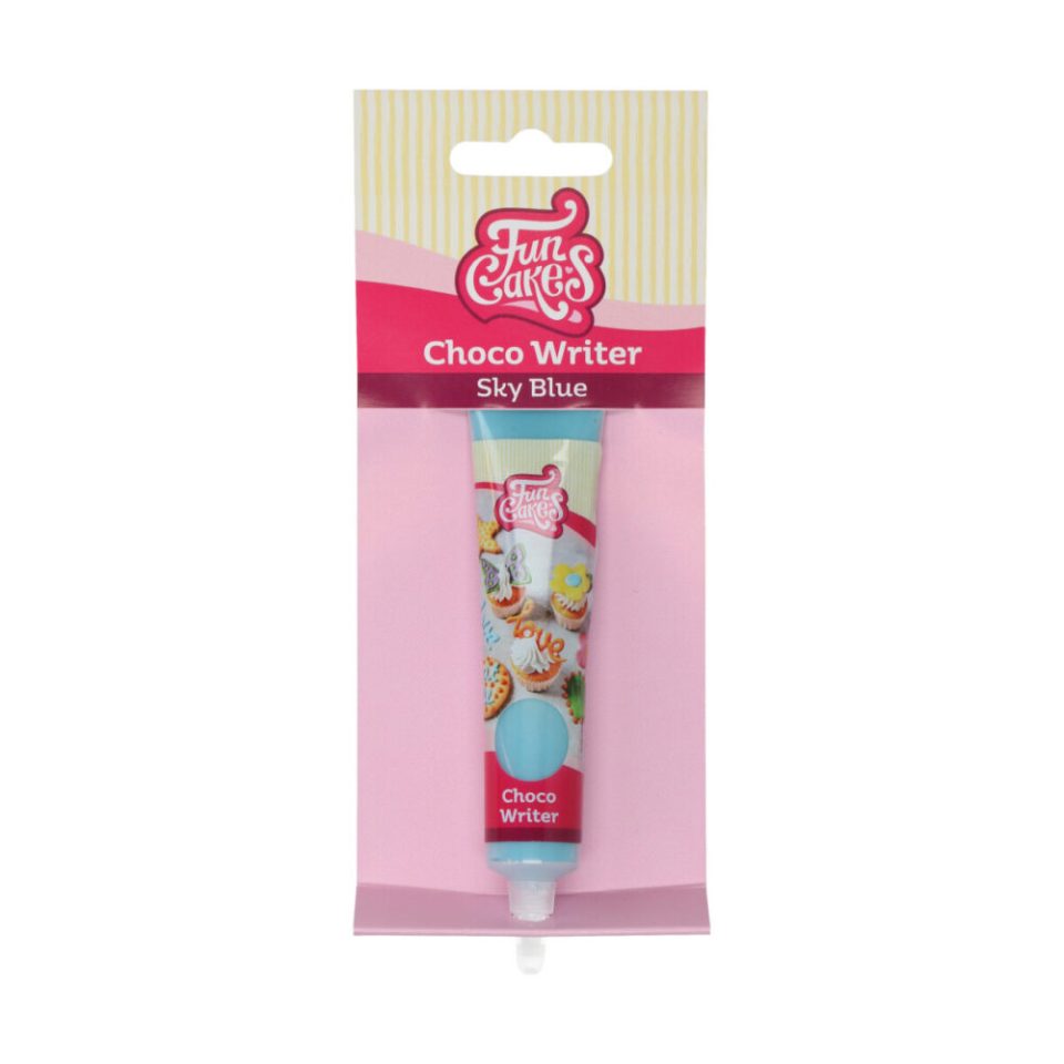 FunCakes Choco Writer Sky Blue 25 g