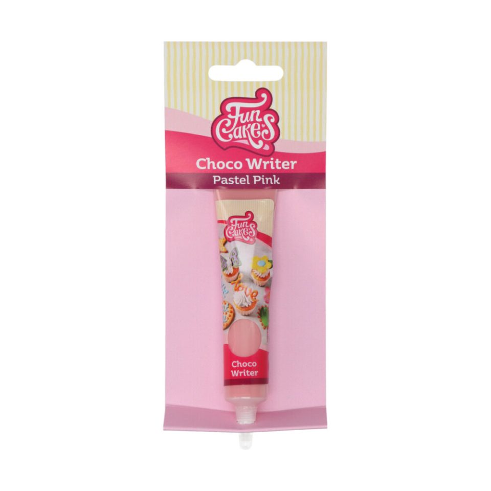 FunCakes Choco Writer Pastel Pink 25 g
