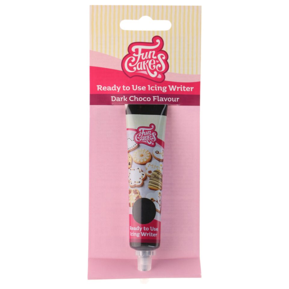 FunCakes Ready to Use Icing Writer Dark Choco Flavour 25 g