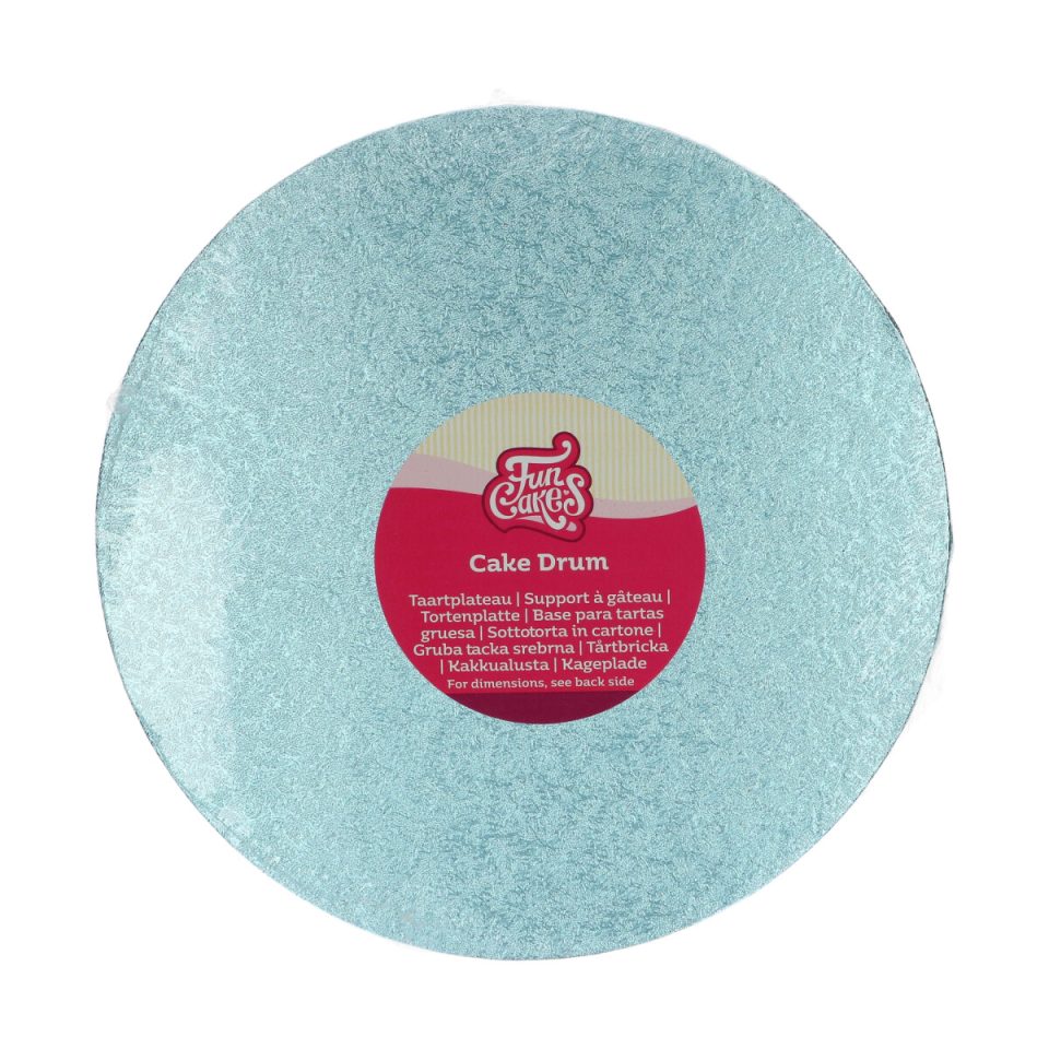 FunCakes cake drum rond Baby Blue Ø25 cm
