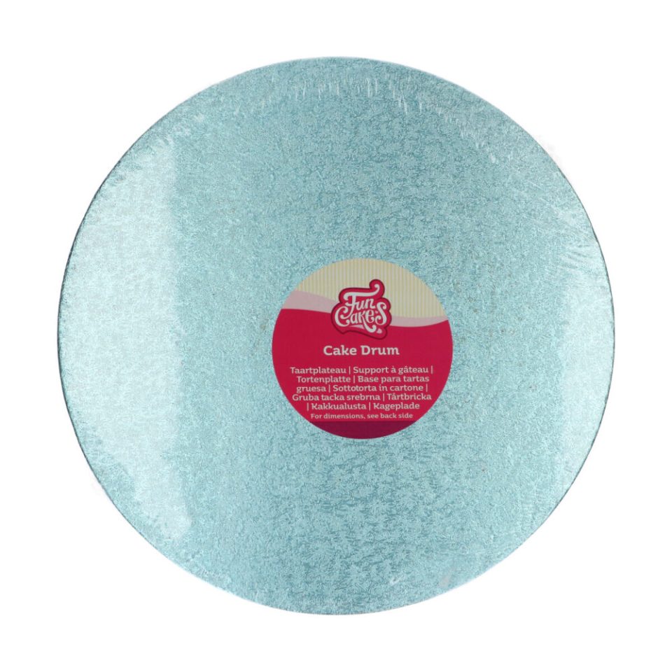 FunCakes cake drum Round Baby Blue Ø30,5 cm