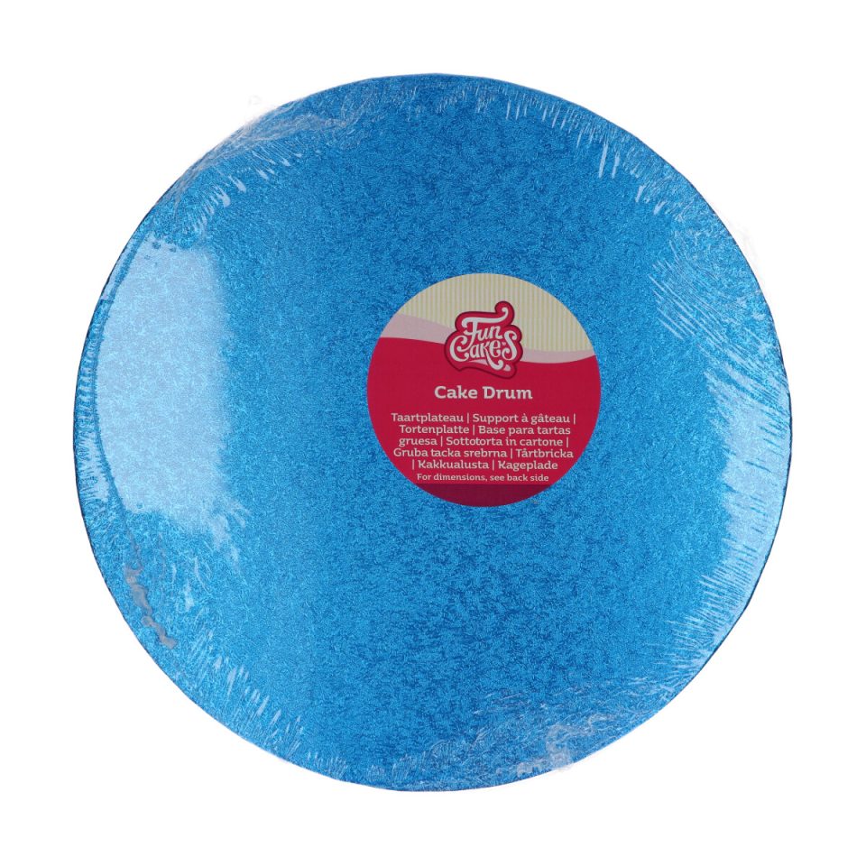 FunCakes cake drum rond Blue Ø30,5 cm