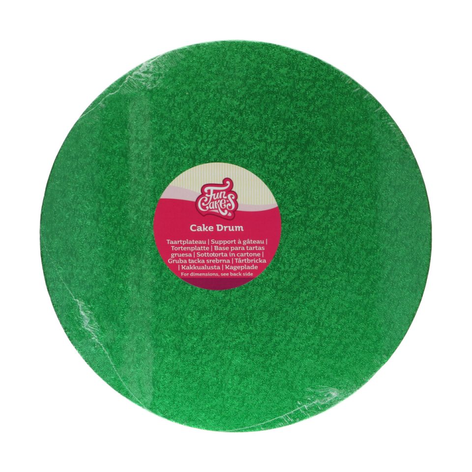 FunCakes cake drum rond Green Ø30,5 cm