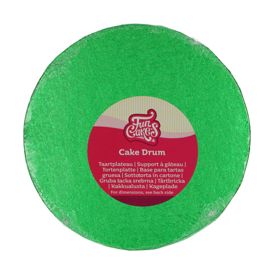 FunCakes cake drum rond Green Ø20 cm
