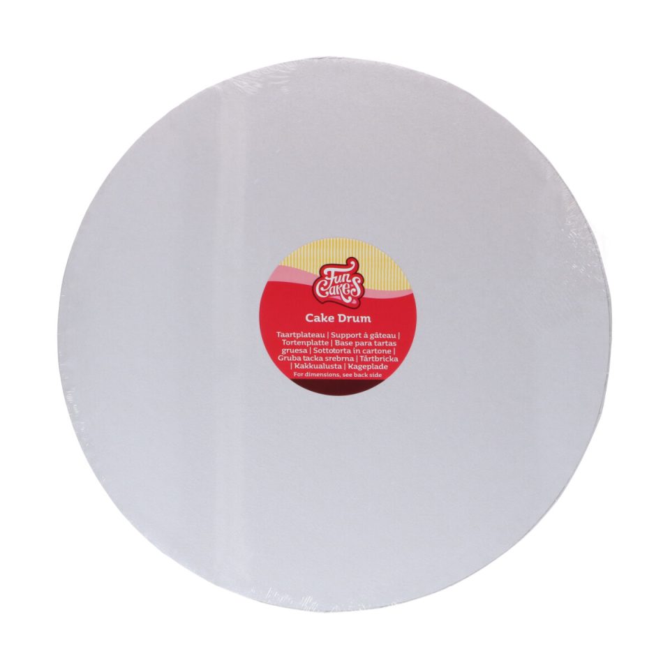 FunCakes cake drum rond White Ø35 cm