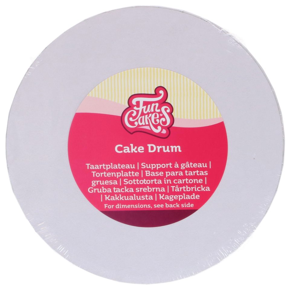 FunCakes cake drum rond White Ø38 cm