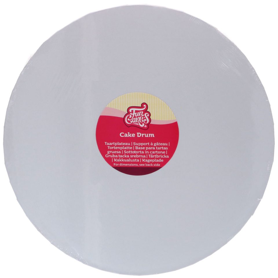 FunCakes cake drum rond Ø32,5 cm White 20 mm