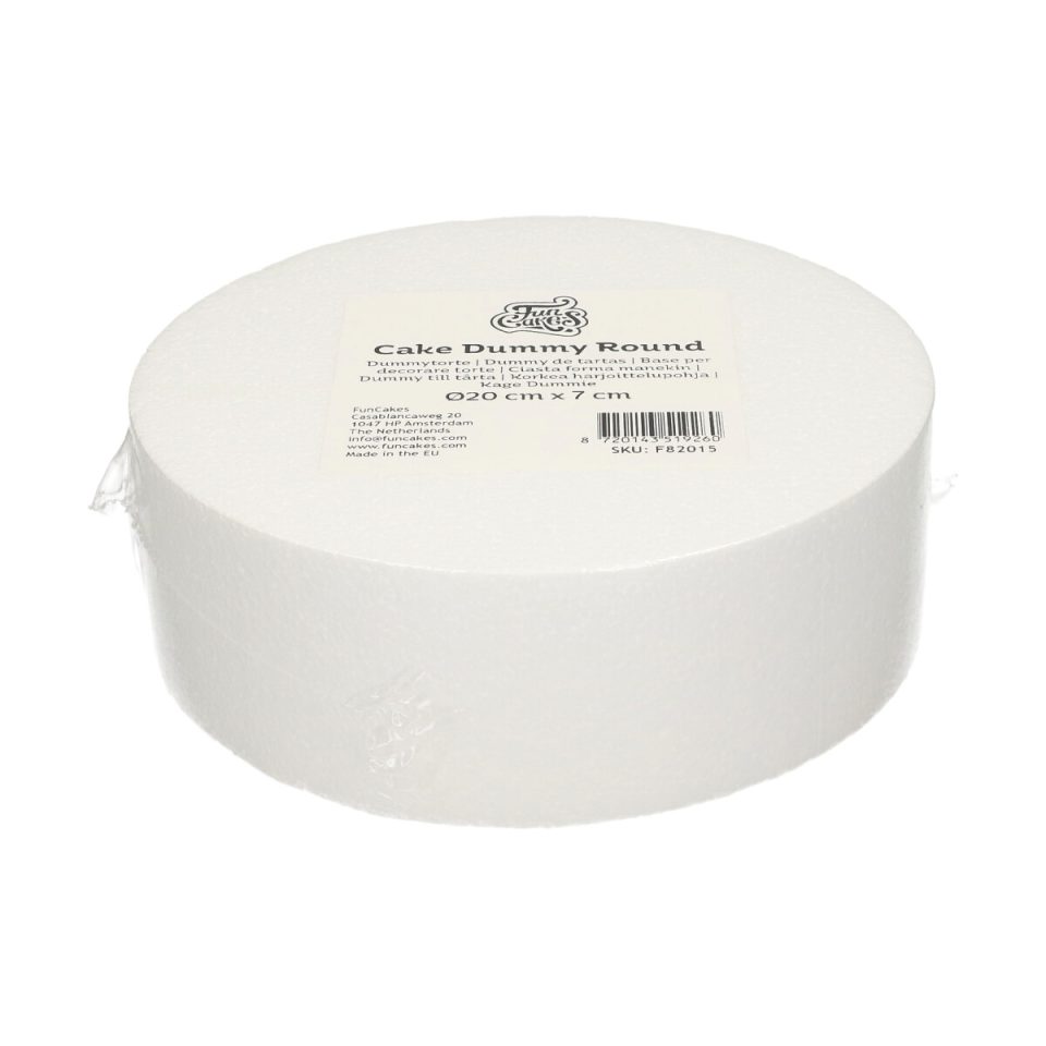 FunCakes taartdummy rond Ø20x7 cm