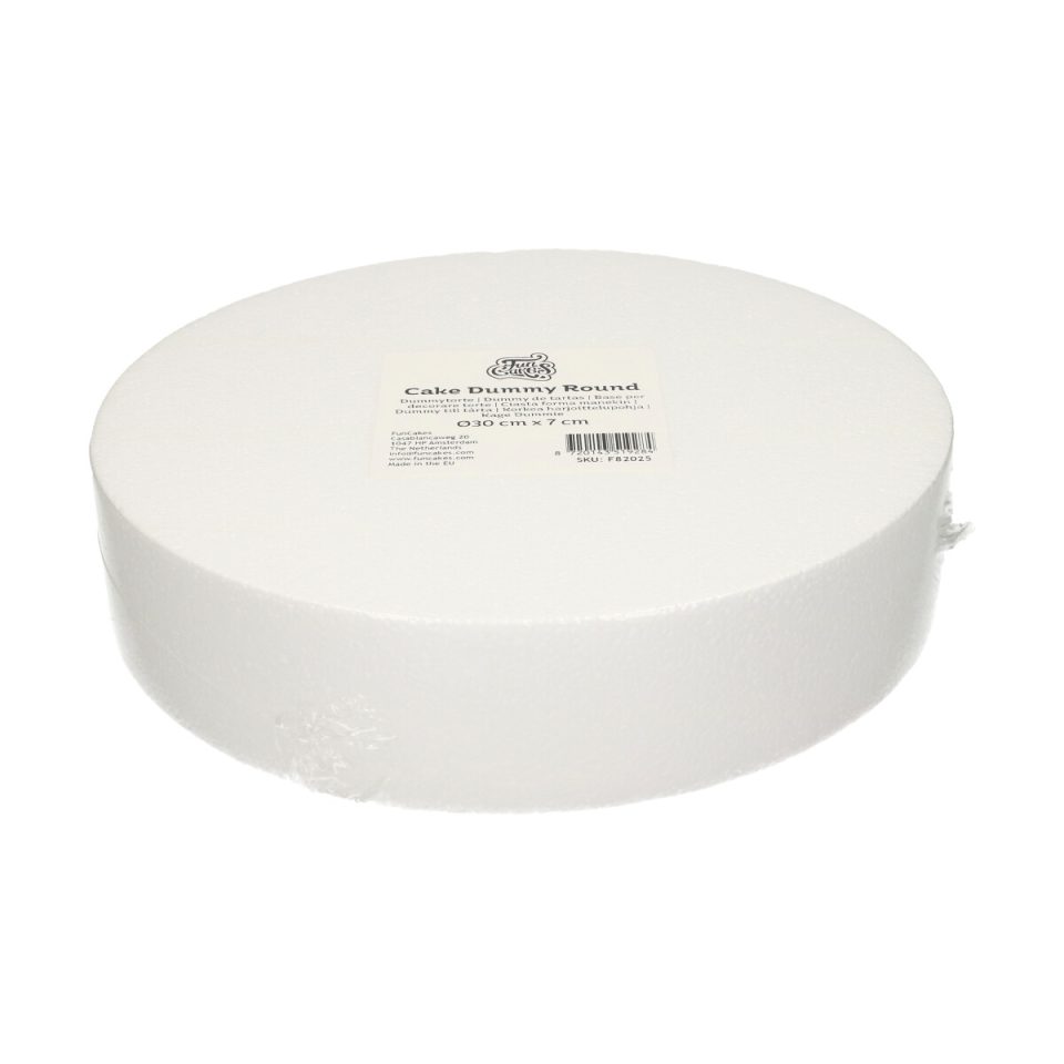 FunCakes taartdummy rond Ø30x7 cm