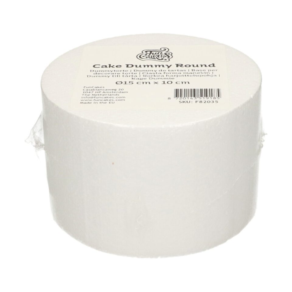 FunCakes taartdummy Round Ø15cmx10 cm