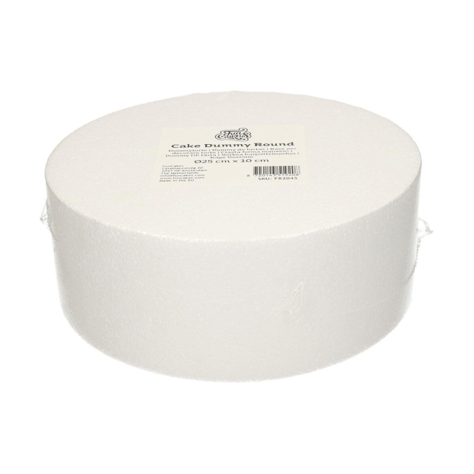 FunCakes taartdummy rond Ø25x10 cm