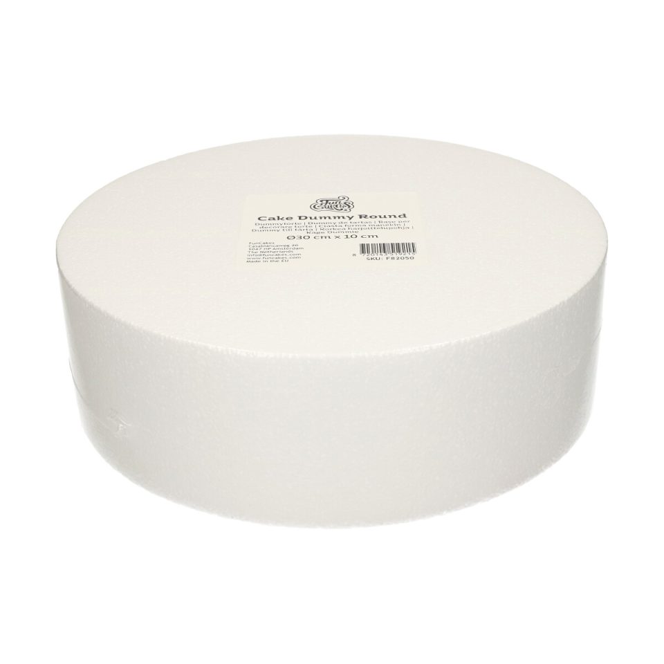 FunCakes taartdummy rond Ø30x10 cm