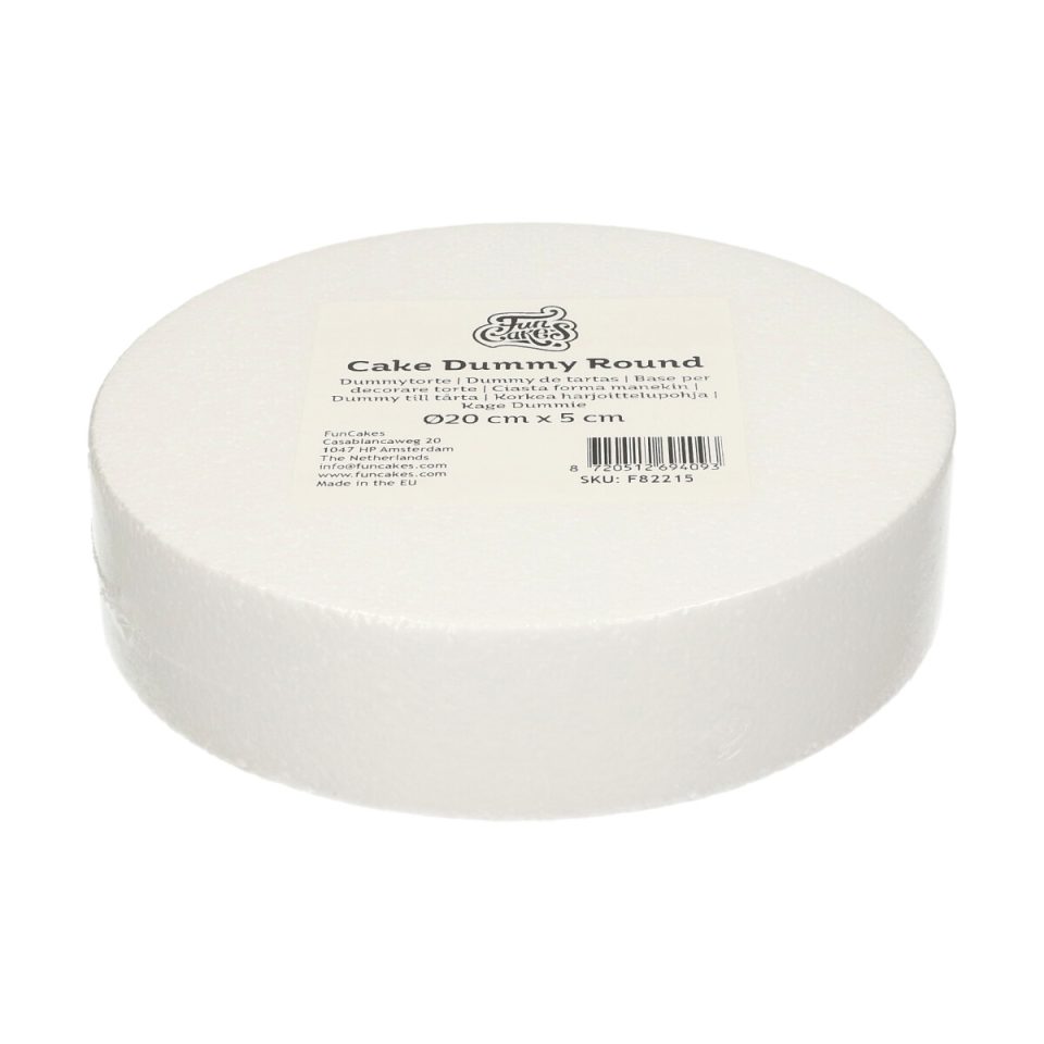 FunCakes taartdummy rond Ø20x5 cm