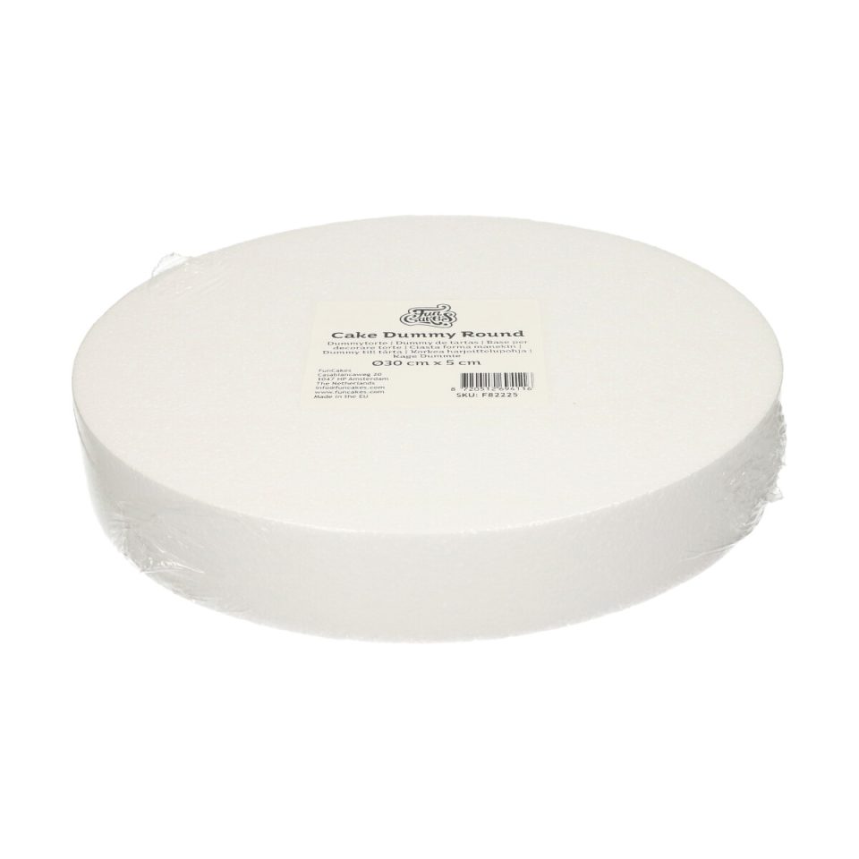 FunCakes taartdummy rond Ø30x5 cm