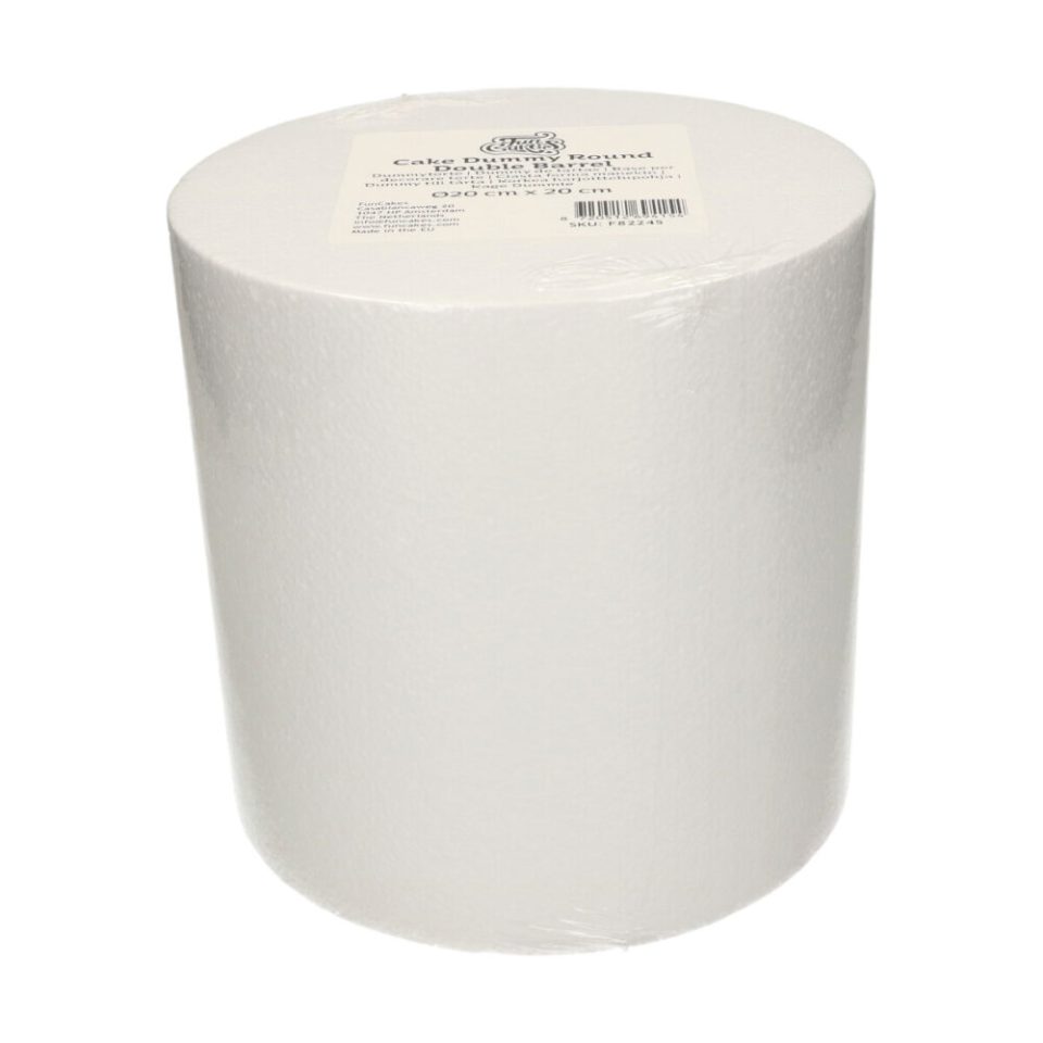 FunCakes taartdummy Round Double Barrel Ø20cmx20 cm
