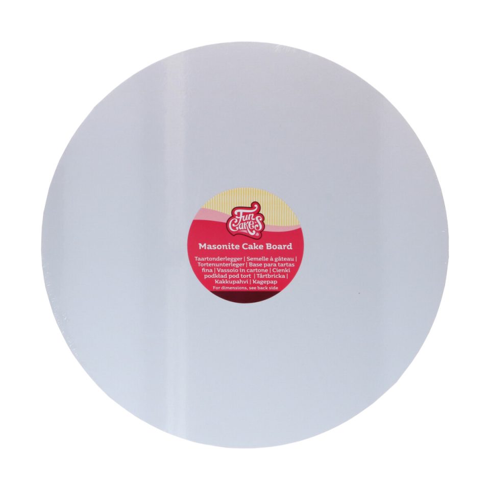 FunCakes Masonite cakeboard rond White Ø30 cm