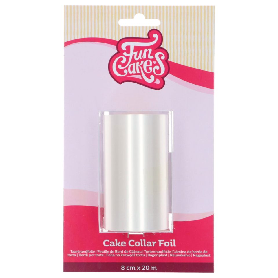FunCakes Cake Collar Foil 8cmx20m
