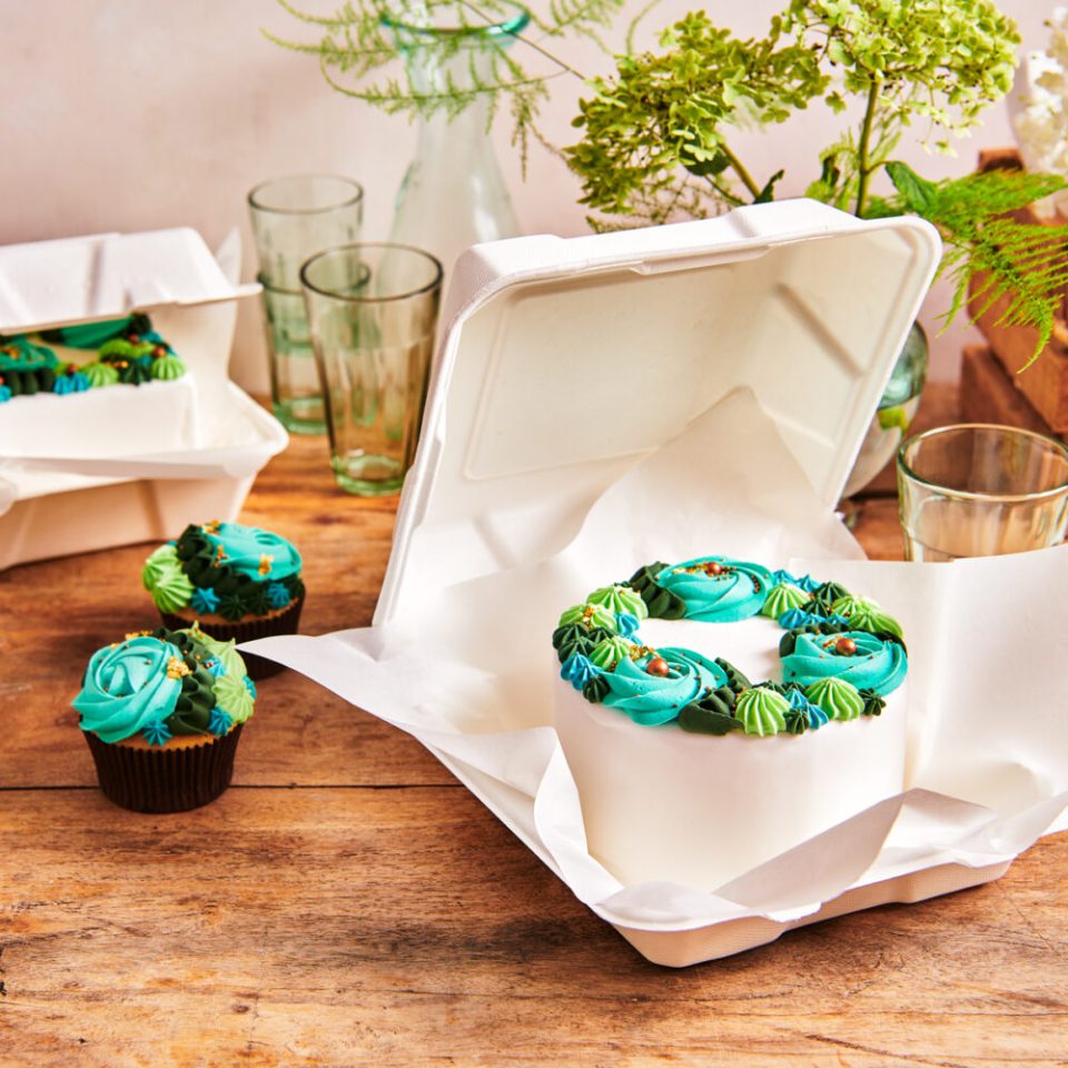 FunCakes Bento taartdoos White 15x15 cm 10 stuks
