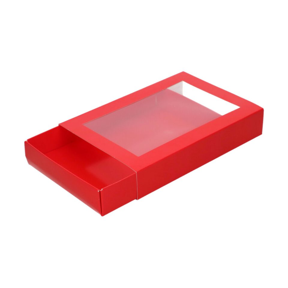 FunCakes Treat & Letter Box Red 20x14x3,5 cm 10 stuks