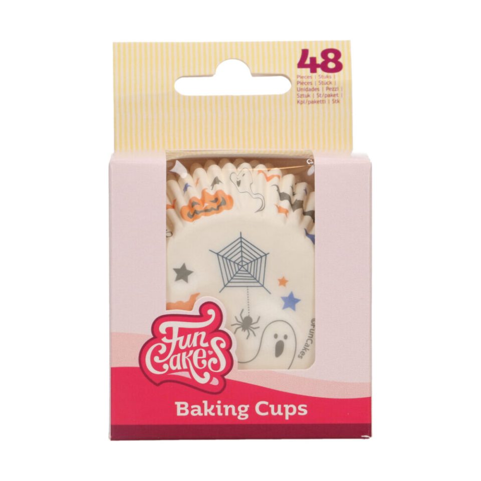 FunCakes cupcakevormpjes Halloween 48 stuks