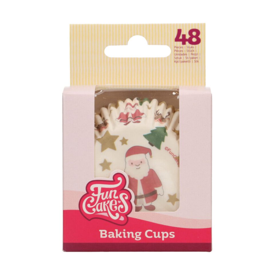 FunCakes cupcakevormpjes Christmas 48 stuks
