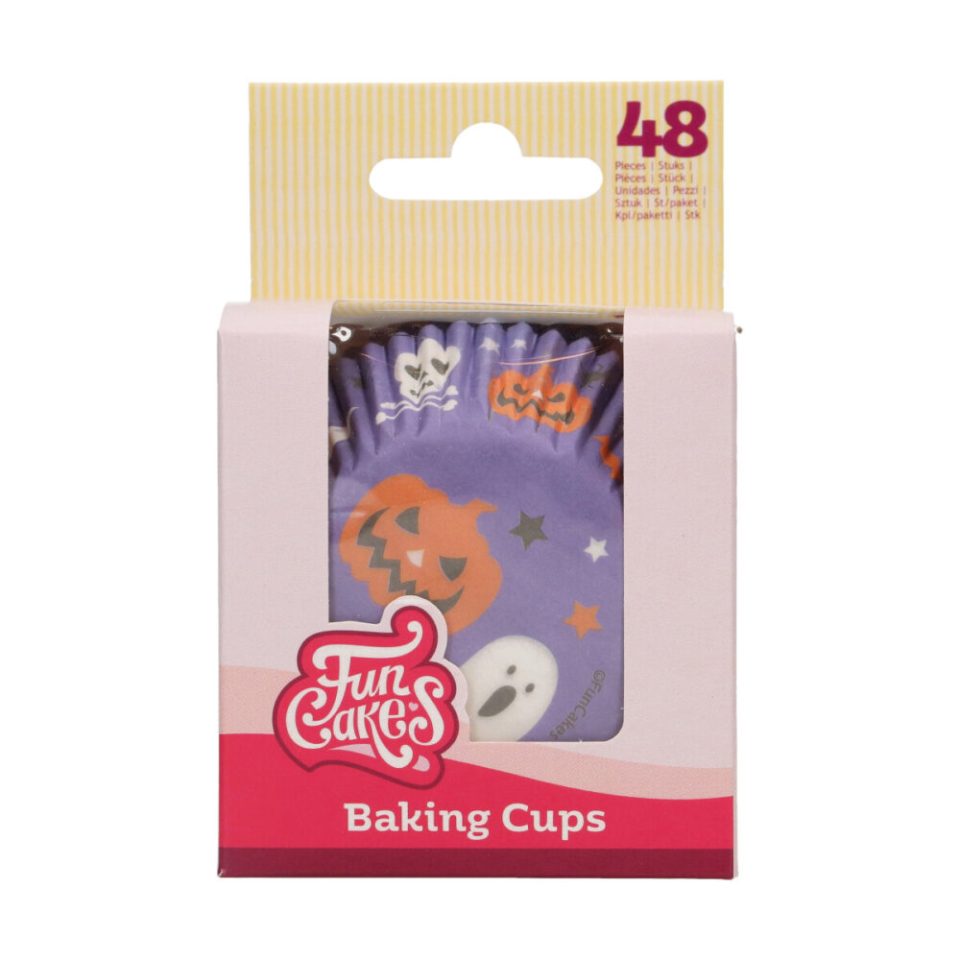 FunCakes cupcakevormpjes Spooky Halloween 48 stuks