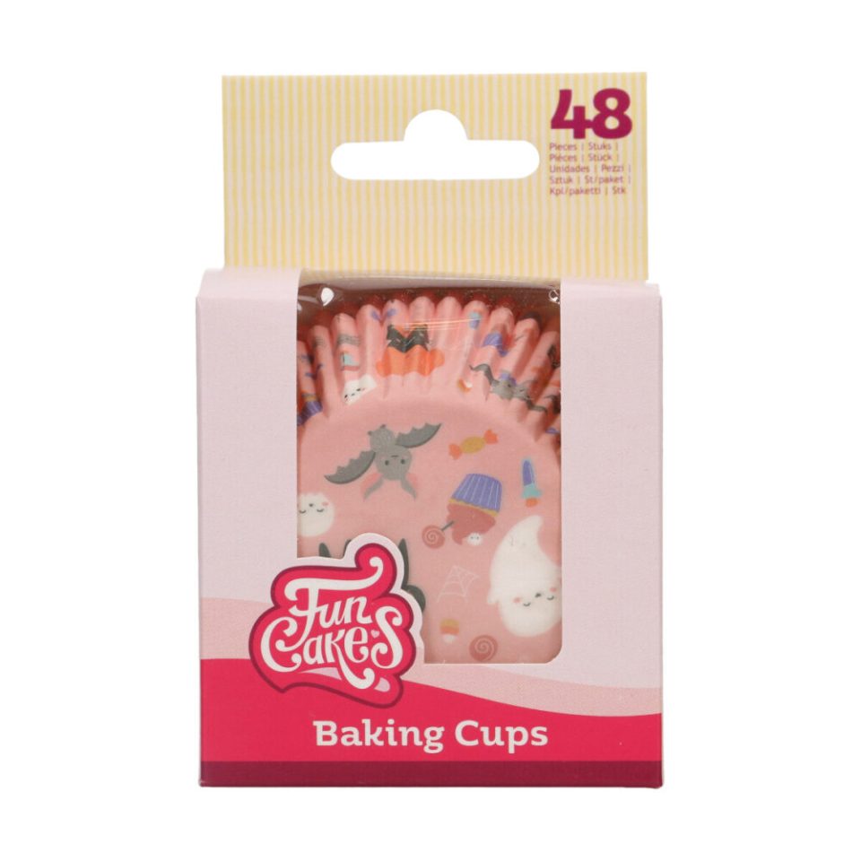 FunCakes cupcakevormpjes Cute Halloween 48 stuks